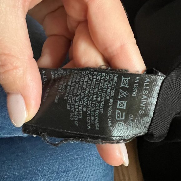 All saints wool jacket - Picture 6 of 6